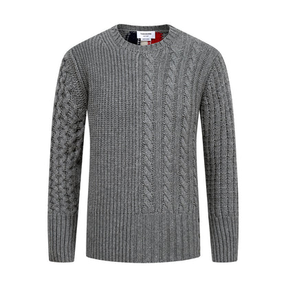 4-Bar Crew Neck Sweater