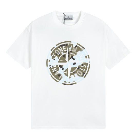 ST0NE lSLAND Pure Cotton T-Shirt #48