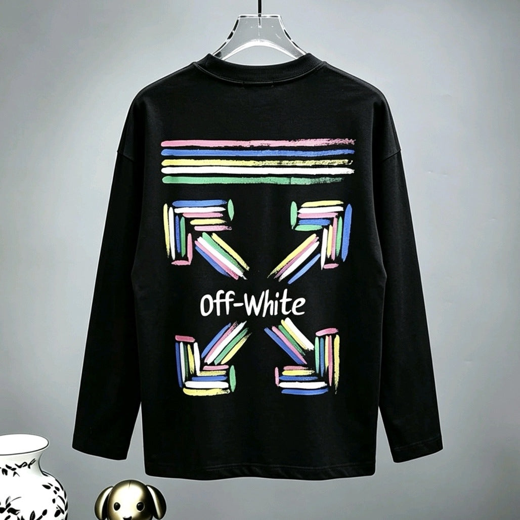 OFF-Whlte Unisex Long-sleeved T-shirt #015