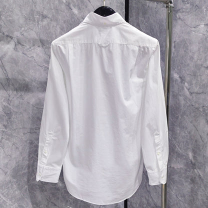 4-Bar Casual Oxford Shirt