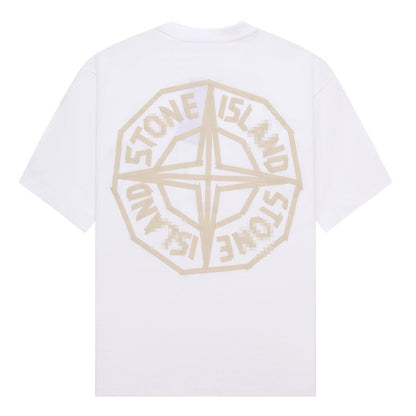 ST0NE lSLAND Pure Cotton T-Shirt #54