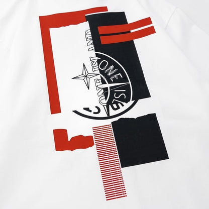 ST0NE lSLAND Pure Cotton T-Shirt #38