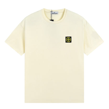 ST0NE lSLAND Pure Cotton T-Shirt #44
