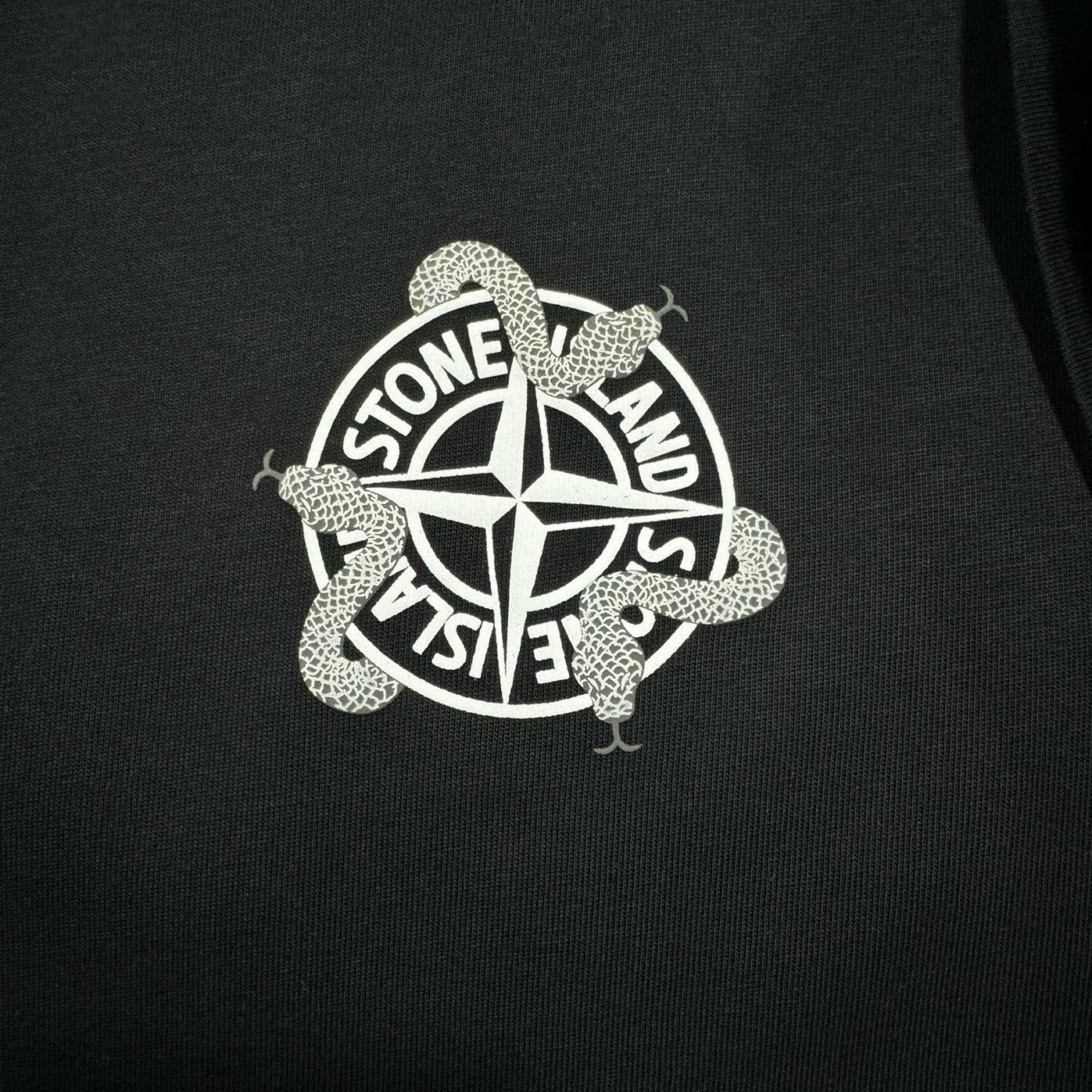 ST0NE lSLAND Pure Cotton T-Shirt #47