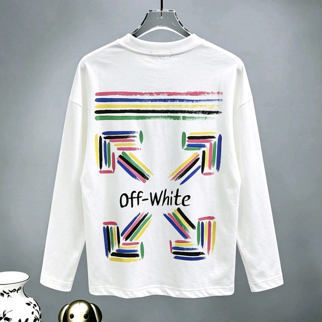 OFF-Whlte Unisex Long-sleeved T-shirt #015