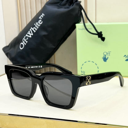 OFF-Whlte Arrow logo sunglasses#111