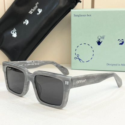 OFF-Whlte Arrow logo sunglasses#054