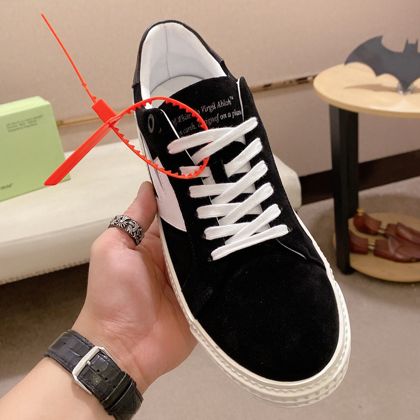 OFF-Whlte suede sneakers#31