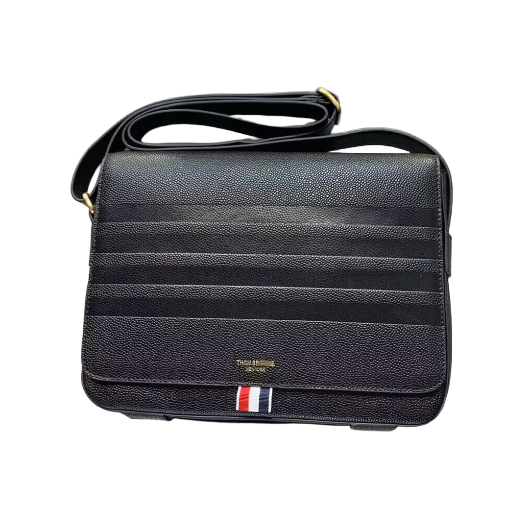 Thom Browne Men's Shoulder Messenger Bag