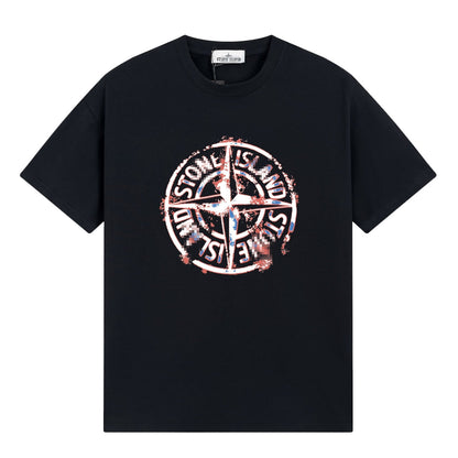 ST0NE lSLAND Pure Cotton T-Shirt #50