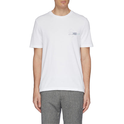 4-Bar Cotton T-shirt
