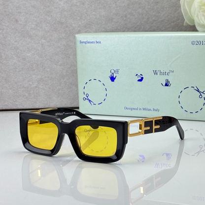 OFF-Whlte Arrow logo sunglasses #024