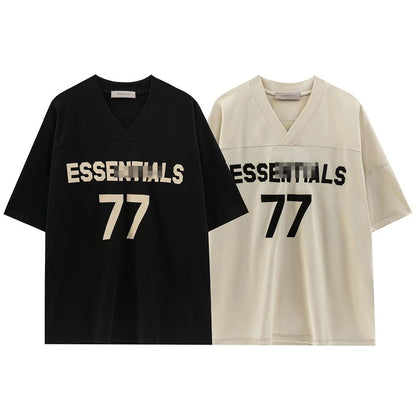 F0G-Letter Printing T-shirt#6