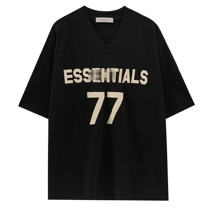 F0G-Letter Printing T-shirt#6
