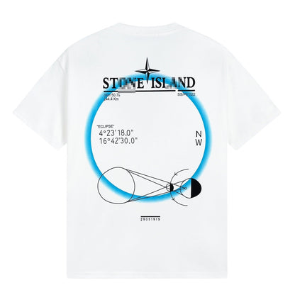 ST0NE lSLAND Pure Cotton T-Shirt #25