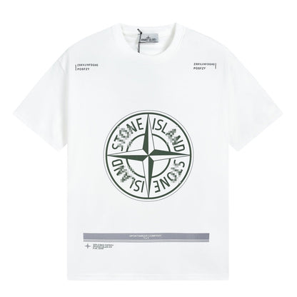 ST0NE lSLAND Pure Cotton T-Shirt #26