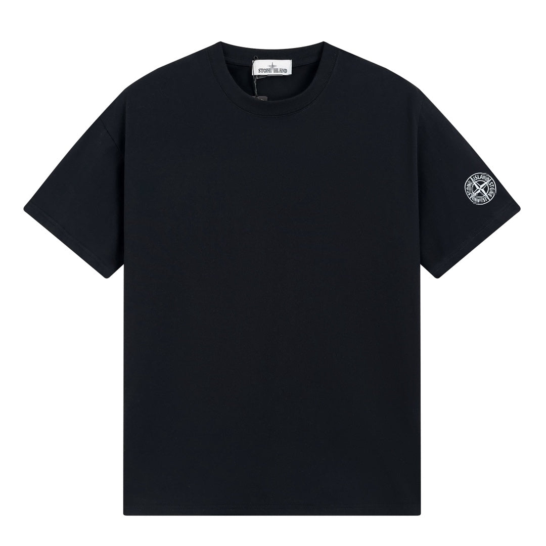 ST0NE lSLAND Pure Cotton T-Shirt #27