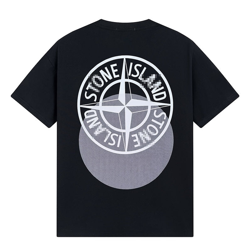 ST0NE lSLAND Pure Cotton T-Shirt #33