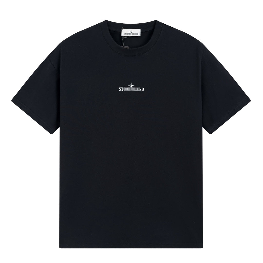 ST0NE lSLAND Pure Cotton T-Shirt #33