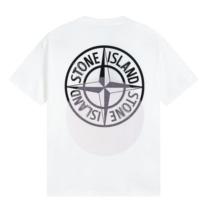 ST0NE lSLAND Pure Cotton T-Shirt #33