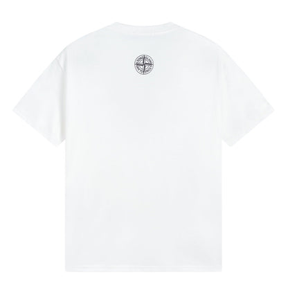 ST0NE lSLAND Pure Cotton T-Shirt #36