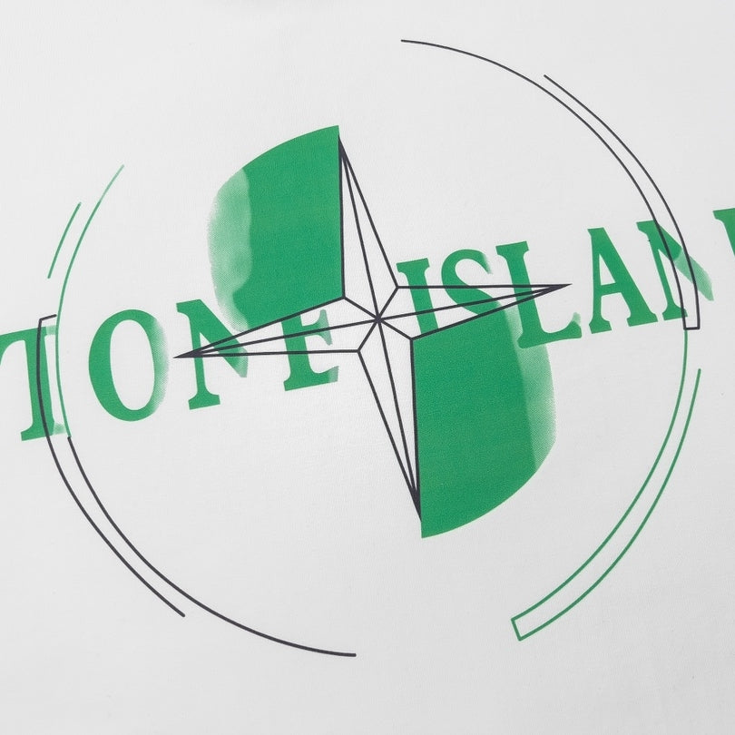 ST0NE lSLAND Pure Cotton T-Shirt #36