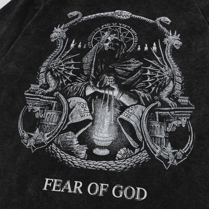 F0G-Devil's Staff Print T-shirt