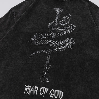 F0G-Devil's Staff Print T-shirt