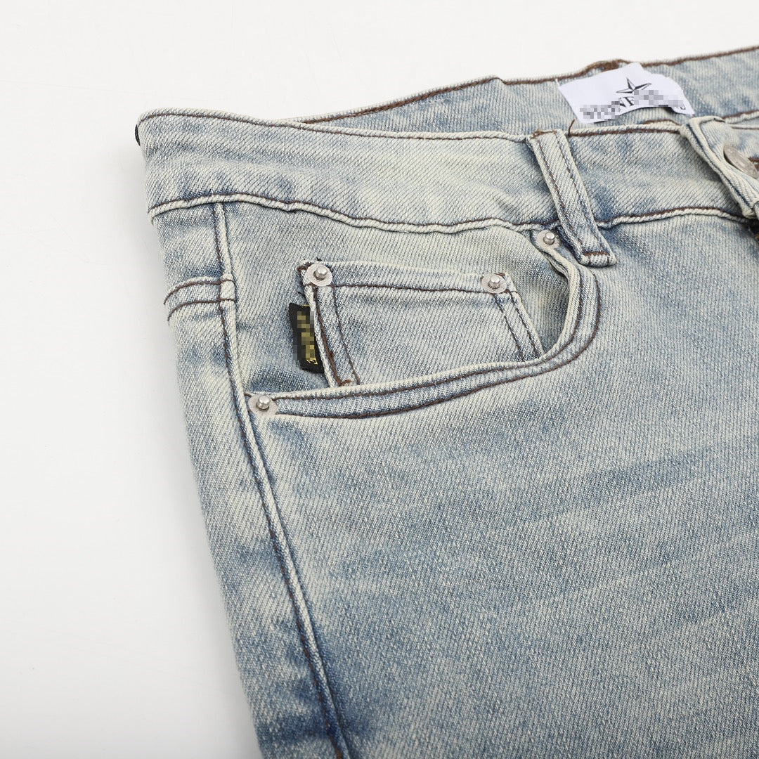 ST-Men's compass jeans