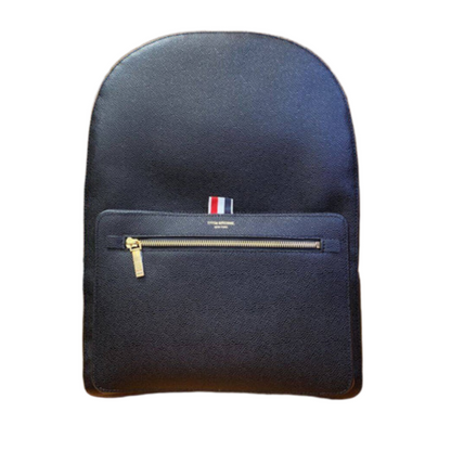 Premium Leather Backpack - Classic Black 40CM