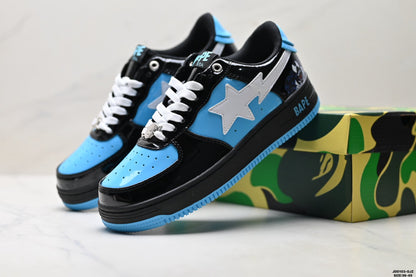 BAPE STA Low-Top Sneakers - Lavender/Purple