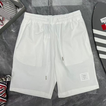 4-Bar Seersucker Sports shorts