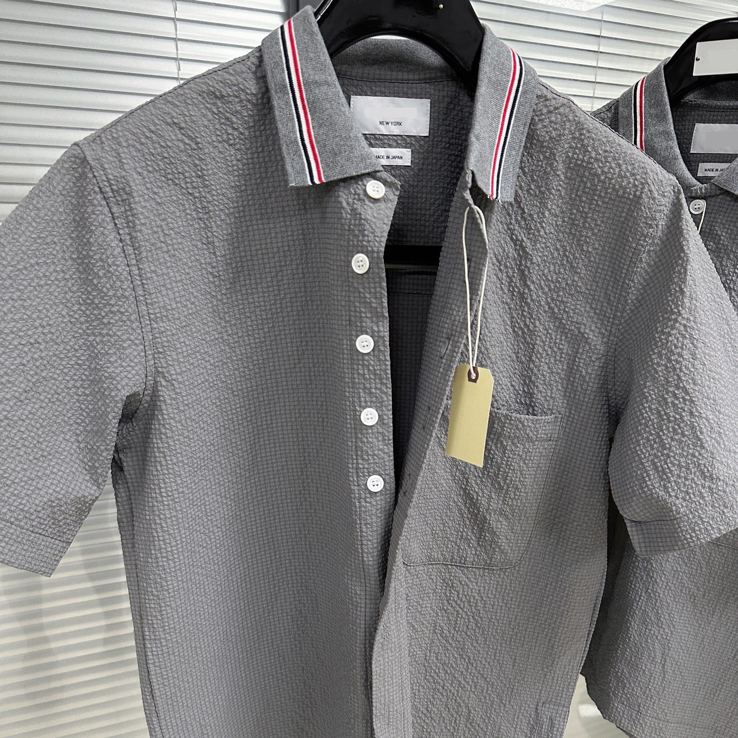 4-Bar Short sleeved shirt#1120