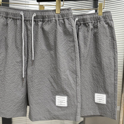 4-Bar Seersucker Sports shorts