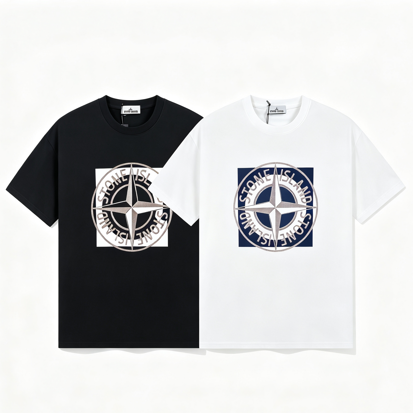 ST0NE lSLAND Pure Cotton T-Shirt #3