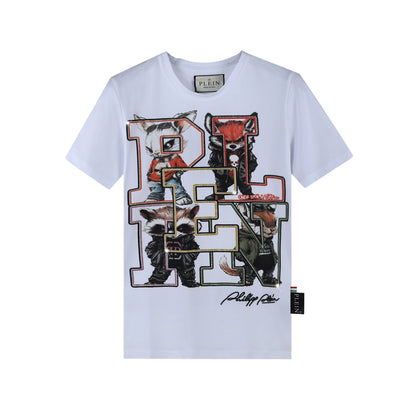 PP T-shirt Back Skull