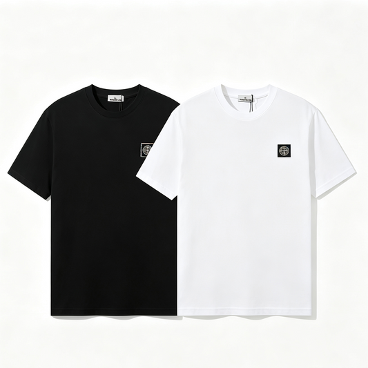 ST0NE lSLAND Pure Cotton T-Shirt #5