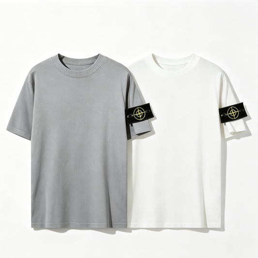 ST0NE lSLAND Pure Cotton T-Shirt #4