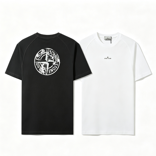ST0NE lSLAND Pure Cotton T-Shirt #6