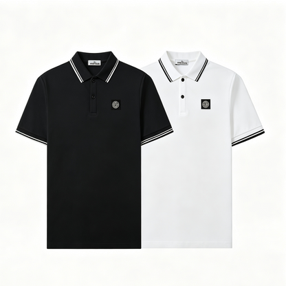 ST0NE lSLAND Pure Cotton T-Shirt #7