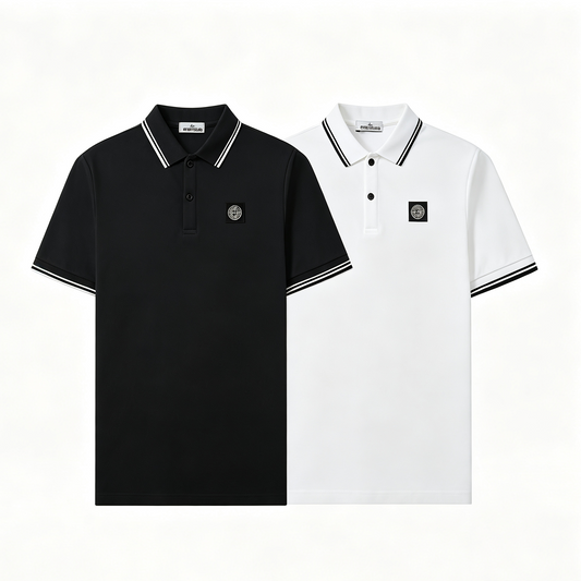 ST0NE lSLAND Pure Cotton T-Shirt #7