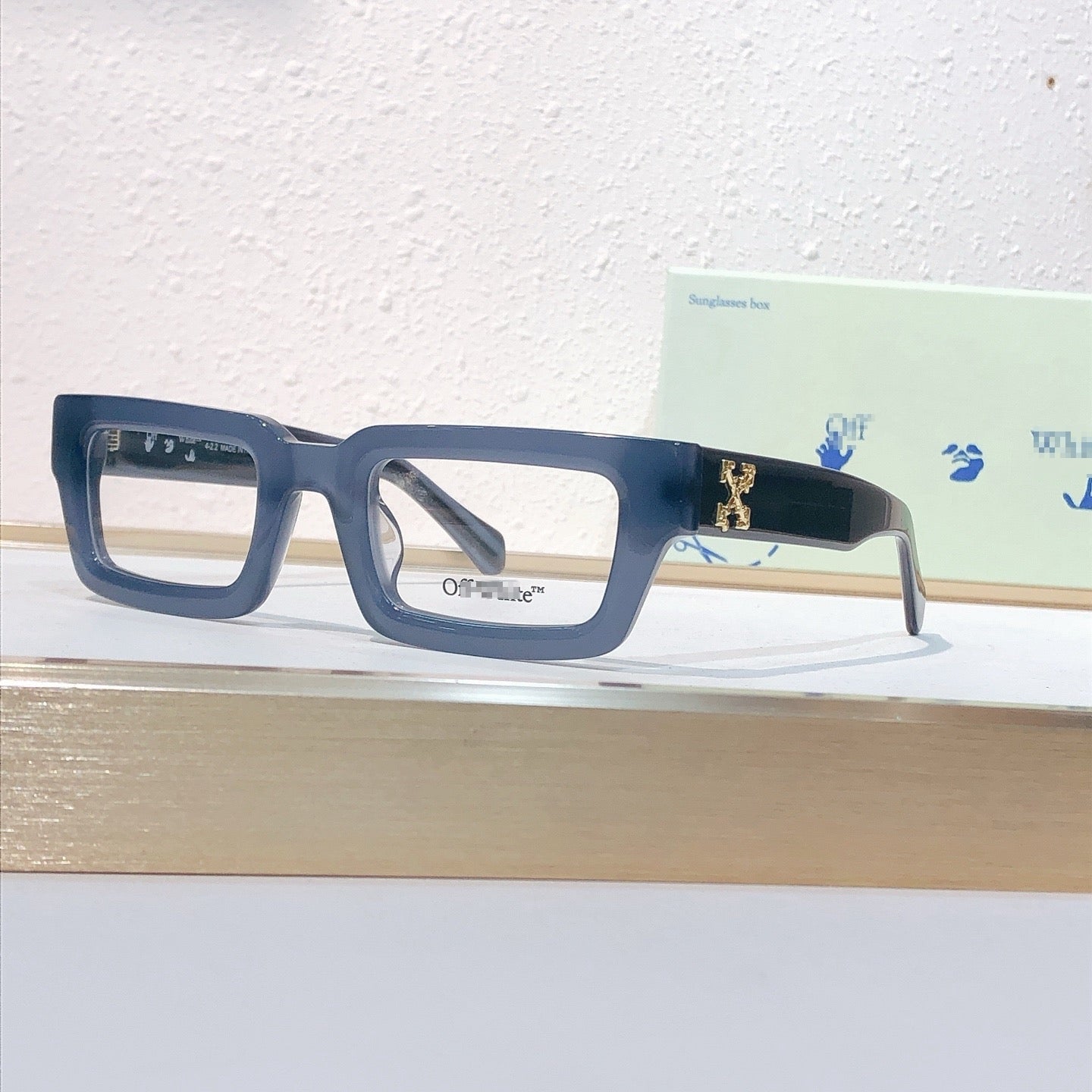 OFF-Whlte Arrow logo sunglasses #017
