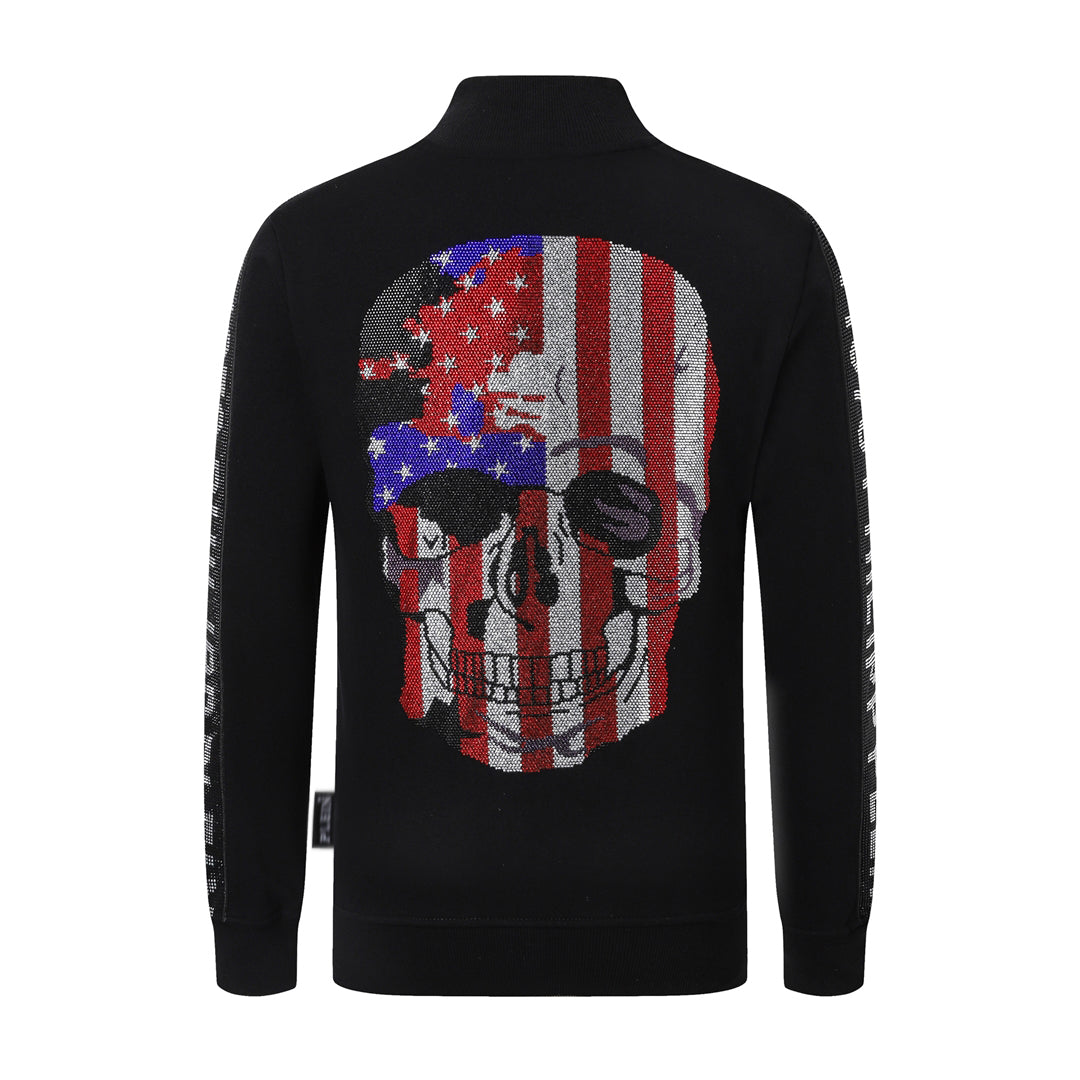 PP Skull Hoodie Jacket Suit