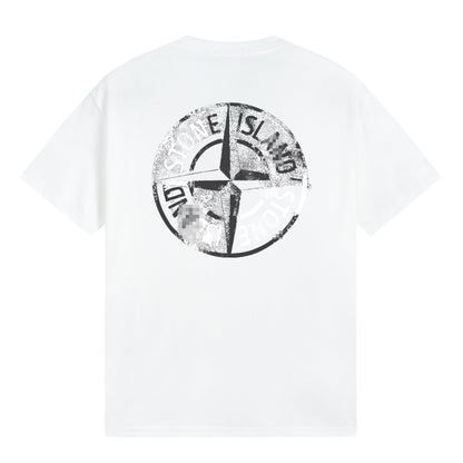 ST0NE lSLAND Pure Cotton T-Shirt #51