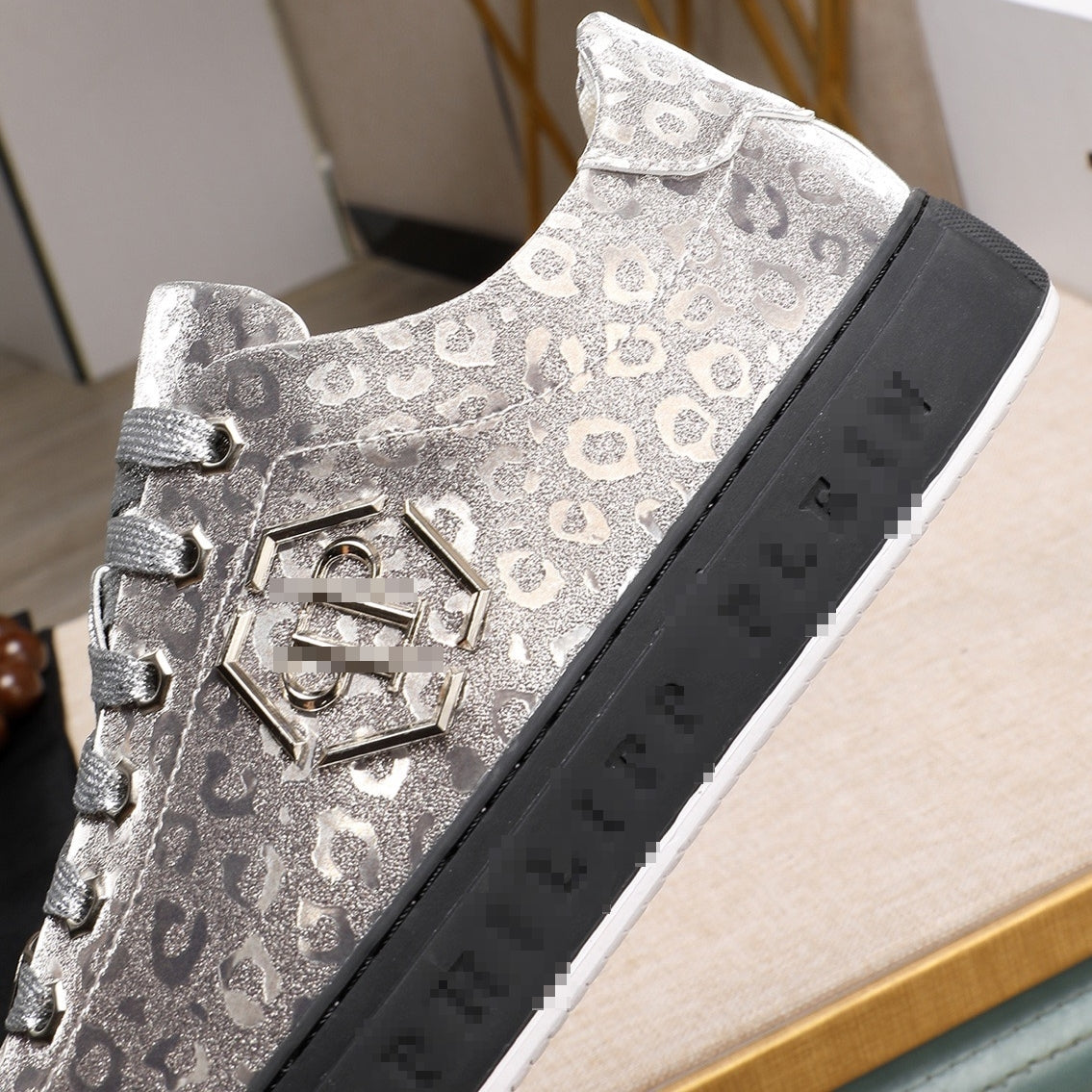 PP men's new lettering sneakers#12