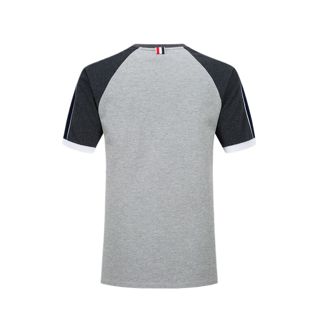 4-Bar Color matching T-shirt