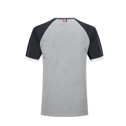 4-Bar Color matching T-shirt