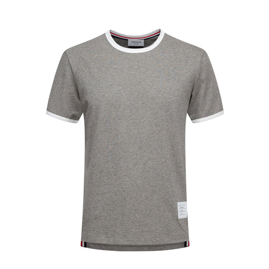 4-Bar Solid Color T-shirt