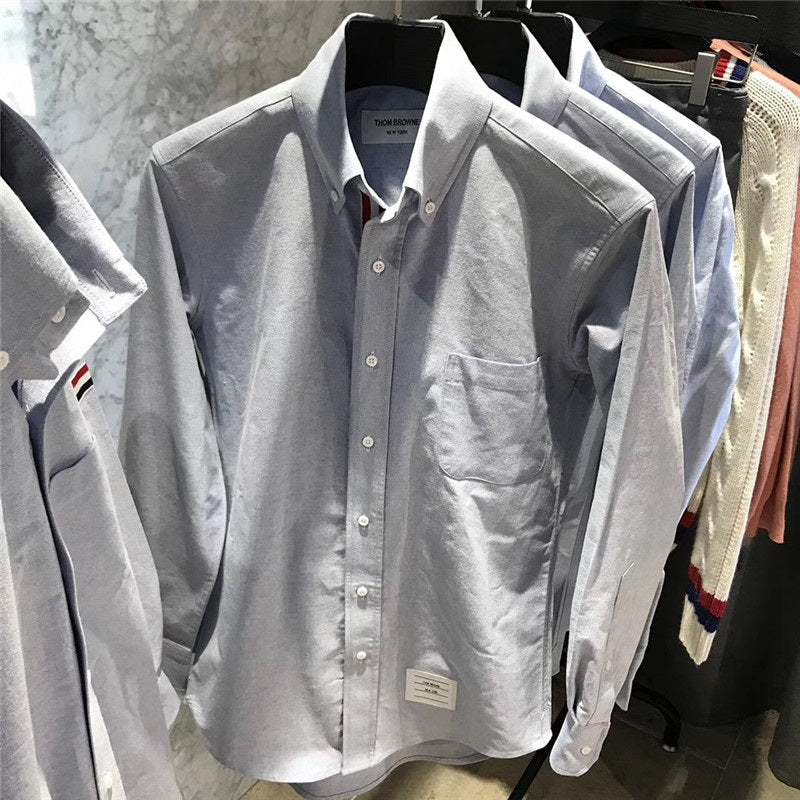 4-Bar Casual Oxford Shirt