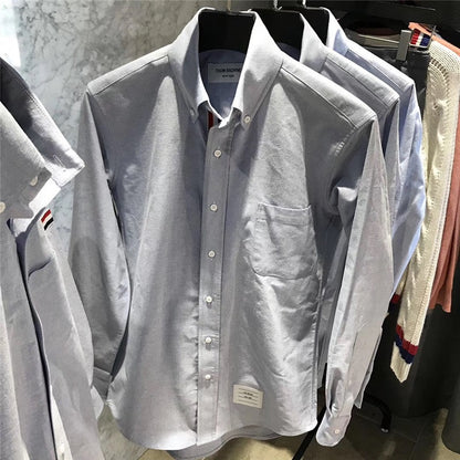 4-Bar Casual Oxford Shirt